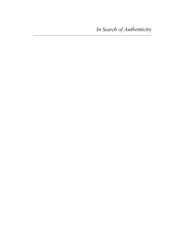 In search of authenticity: the formation of folklore studies