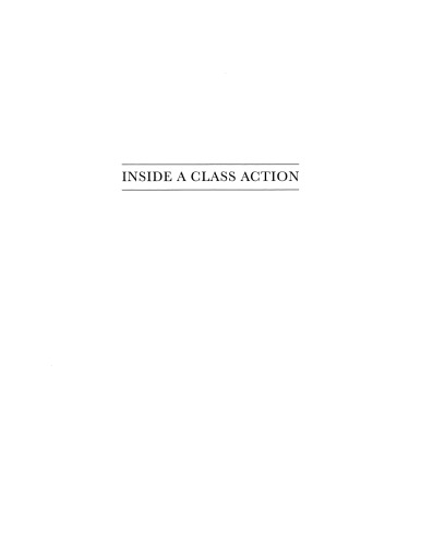 Inside a class action: the Holocaust and the Swiss banks