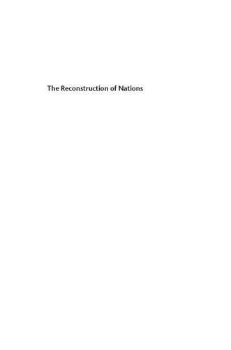 The Reconstruction of Nations: Poland, Ukraine, Lithuania, Belarus, 1569-1999