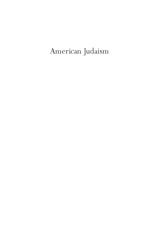 American Judaism: A History