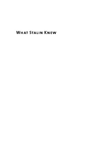 What Stalin Knew: The Enigma of Barbarossa