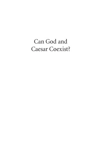 Can God and Caesar Coexist?: Balancing Religious Freedom and International Law