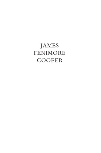 James Fenimore Cooper: The Early Years