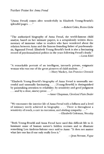 Anna Freud: A Biography, Second Edition