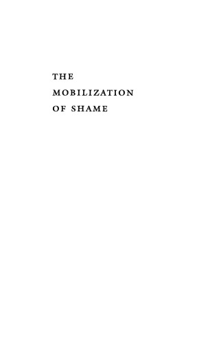 The Mobilization of Shame