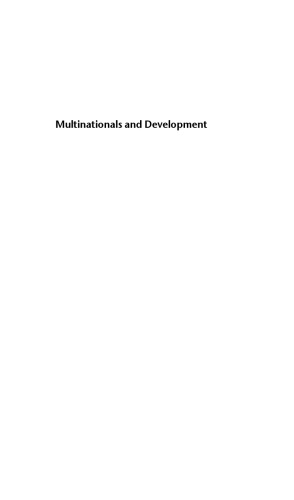 Multinationals and Development