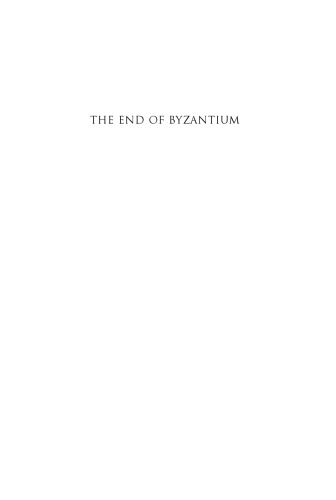 The End of Byzantium