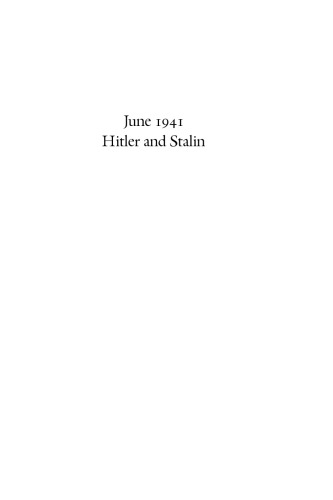 June 1941: Hitler and Stalin