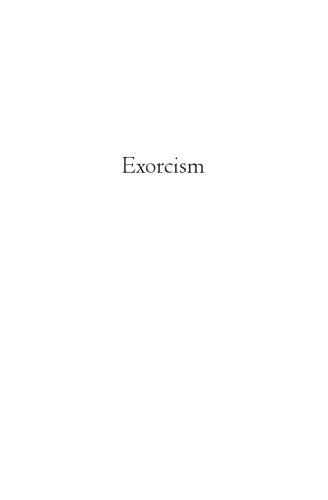 Exorcism: A Play in One Act