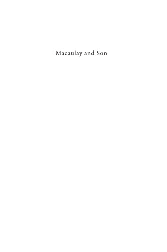 Macaulay and Son: Architects of Imperial Britain