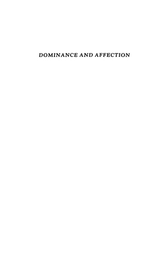 Dominance and Affection