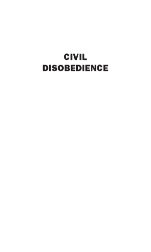 Civil Disobedience: An American Tradition