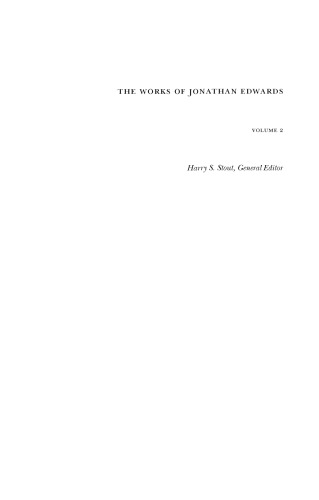 The Works of Jonathan Edwards, Vol. 2