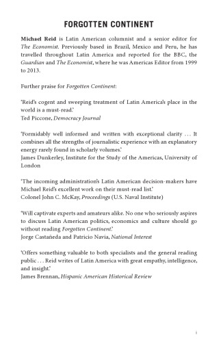 Forgotten Continent: A History of the New Latin America