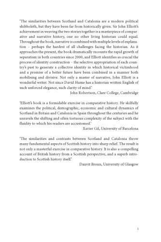 Scots and Catalans: Union and Disunion