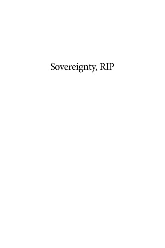 Sovereignty, RIP