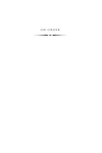 On Order: St. Augustine's Cassiciacum Dialogues, Volume 3