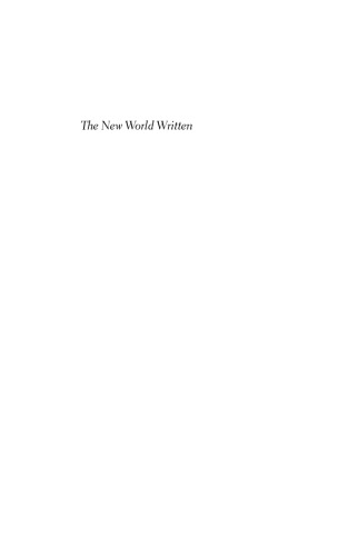 The New World Written: Selected Poems