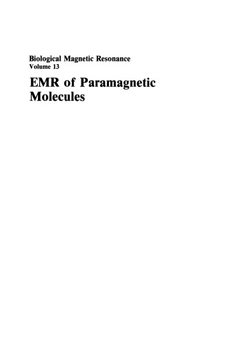 EMR of Paramagnetic Molecules