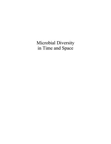 Microbial Diversity in Time and Space