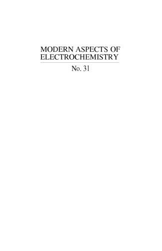 Modern Aspects of Electrochemistry