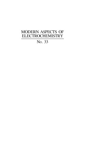 Modern Aspects of Electrochemistry