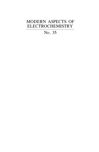 Modern Aspects of Electrochemistry