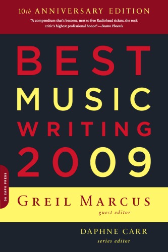 Best music writing 2009