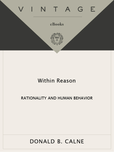 Within Reason: Rationality and Human Behavior