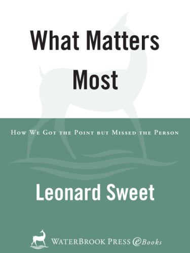 What Matters Most: How We Got the Point but Missed the Person