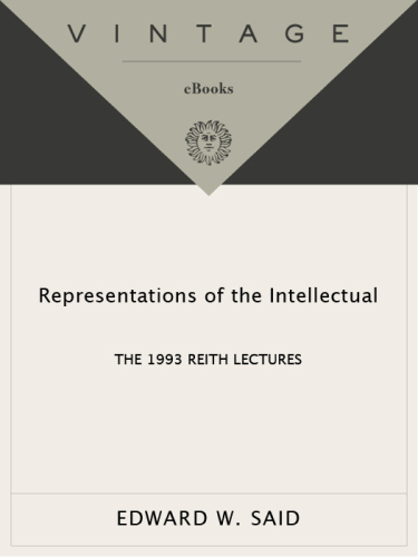 Representations of the Intellectual