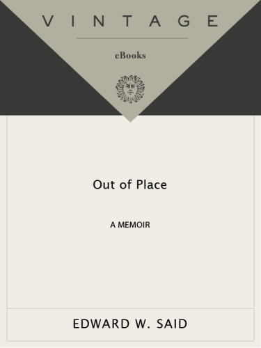 Out of place: a memoir