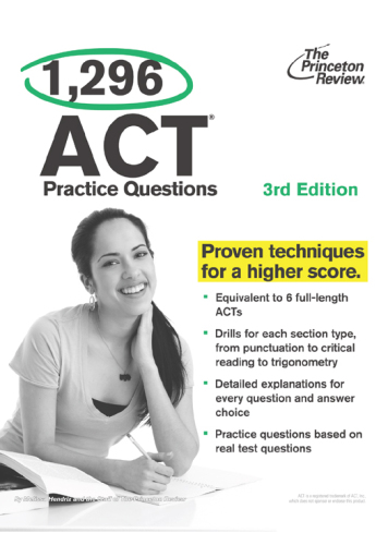 1,296 ACT Practice Questions