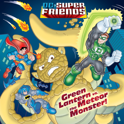 Green Lantern vs. the Meteor Monster!