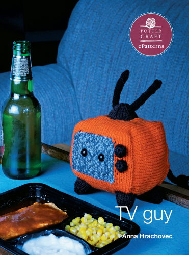 TV Guy: E-Pattern from Knitting Mochimochi