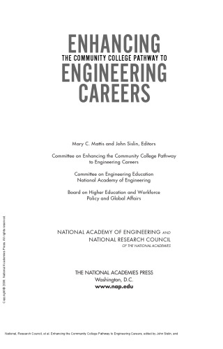 Enhancing the Community College Pathway to Engineering Careers