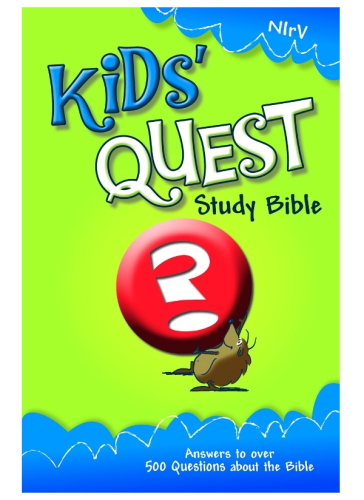 NIrV Kids' Quest Study Bible: Real Questions, Real Answers