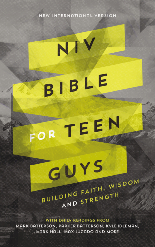 Niv, Bible for Teen Guys: Building Faith, Wisdom and Strength