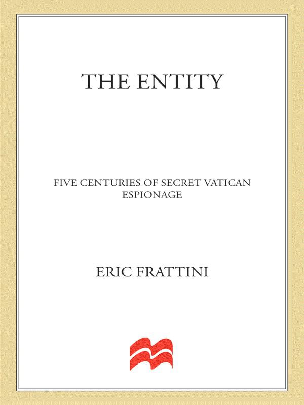 The Entity: Five Centuries of Secret Vatican Espionage