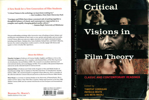 Critical Visions in Film Theory: Classic and Contemporary Readings