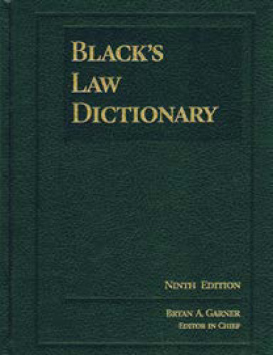 Black's Law Dictionary, 9th