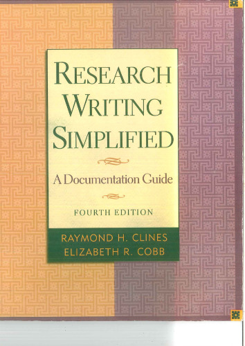 Research Writing Simplified