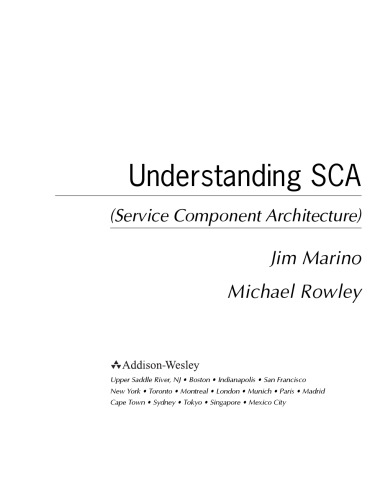 Understanding SCA (Service Component Architecture)