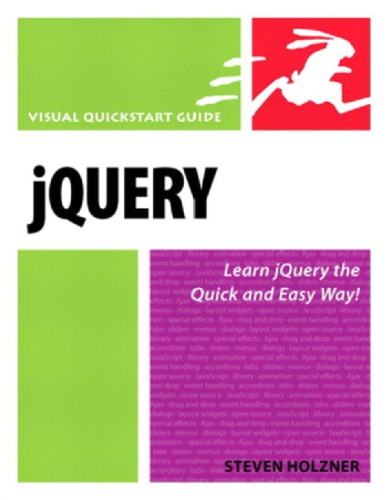 Jquery: Visual QuickStart Guide
