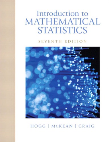Introduction to mathematical statistics