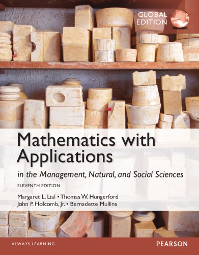 Mathematics with applications: in the management, natural, and social sciences