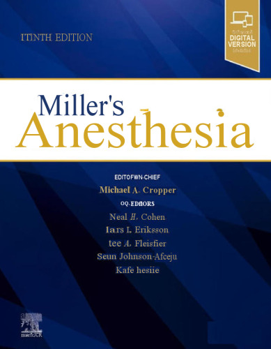 Miller's Anesthesia, 2-Volume Set