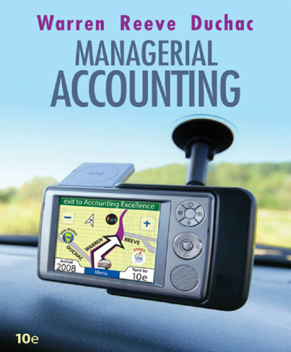 Managerial Accounting 10e