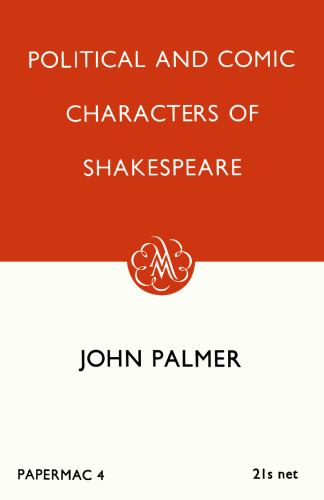 Political and Comic Characters of Shakespeare