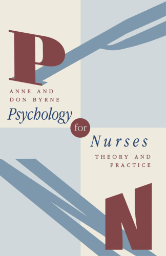 Psychology for Nurses: Theory and Practice